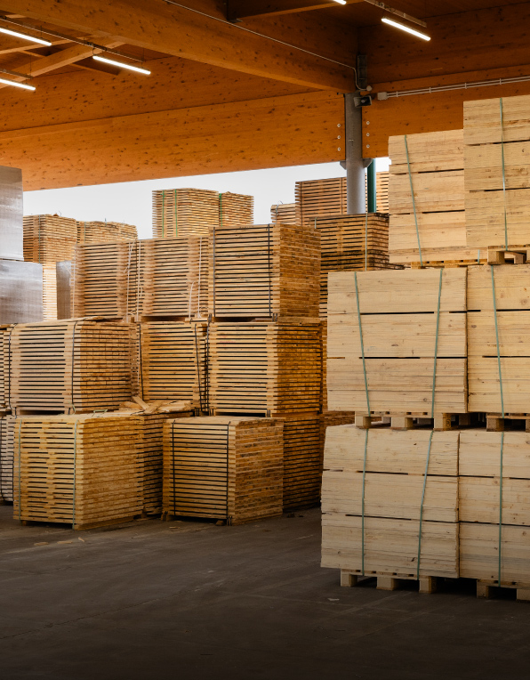 Raw materials storage